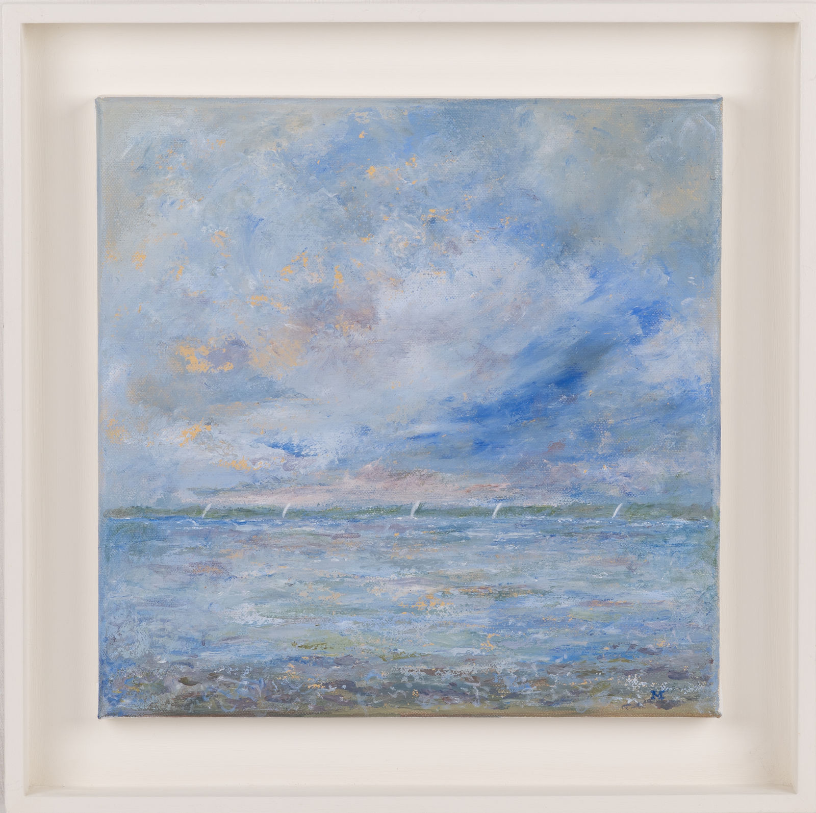 Debbie Morris, Blue Skies and Distant Shores, 2025