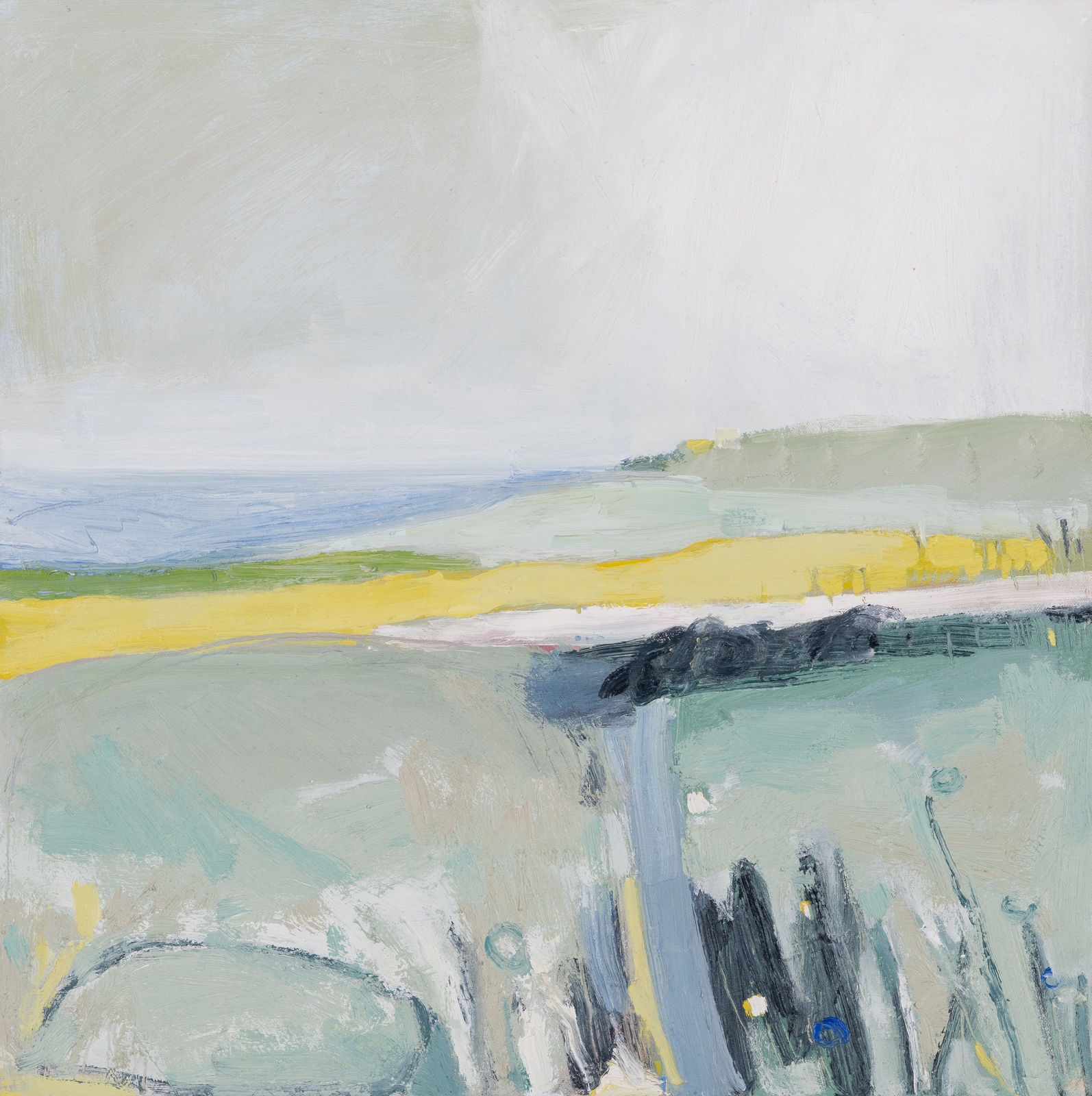 Aimee Wilcock, Yellow Field, 2024