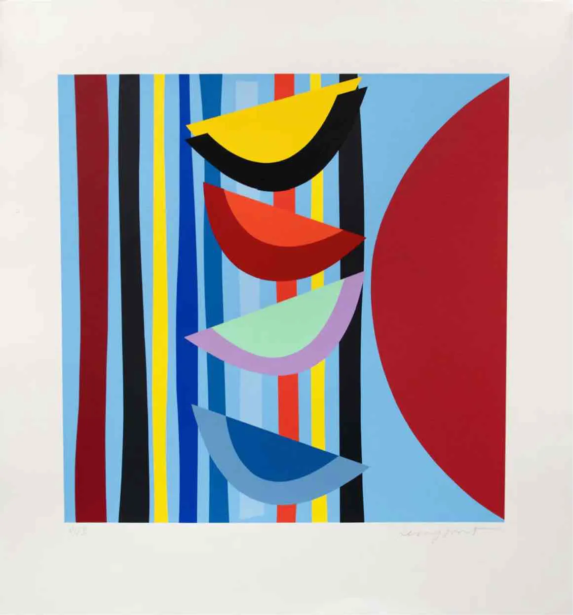 Terry Frost, Vertical Rhythm II, 2003