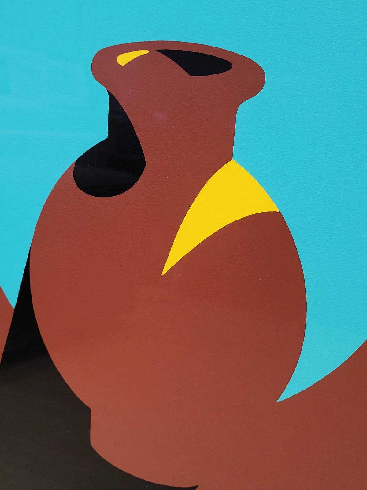 Patrick Caulfield, Brown Pot , 1994