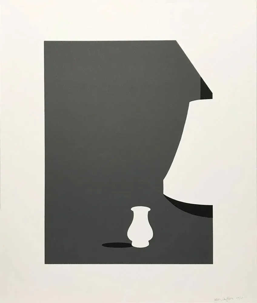 Patrick Caulfield, Lamp and Kuan Ware, 1990