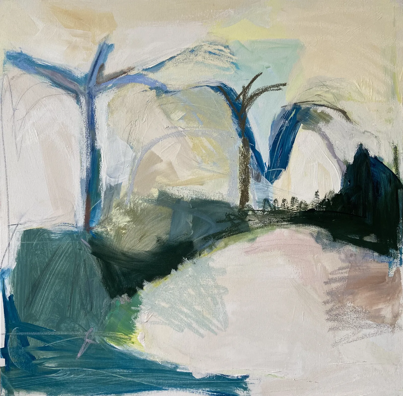 Catherine Warren, Blue Palms
