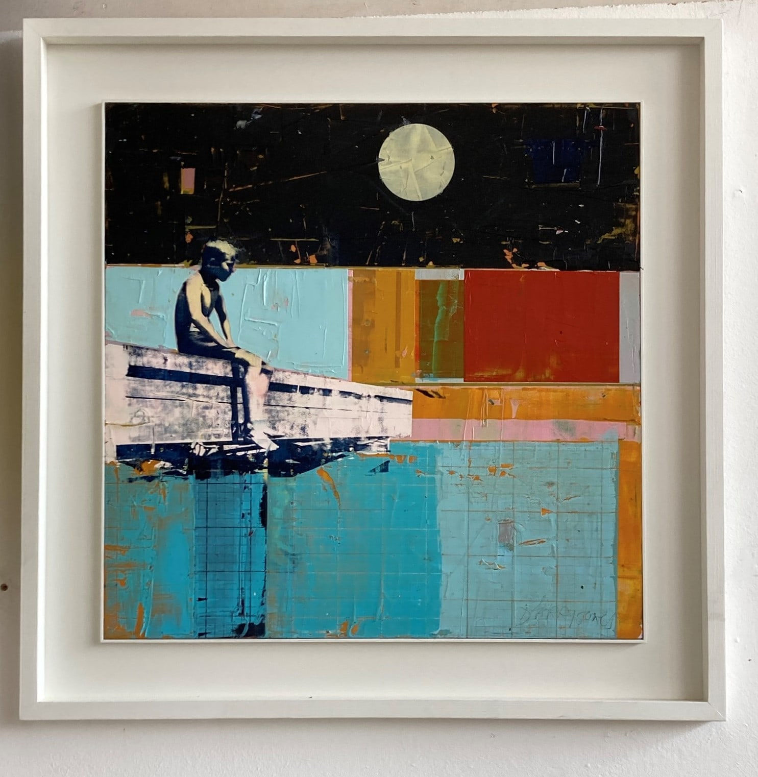 Dan Parry Jones, Jetty in Moonlight