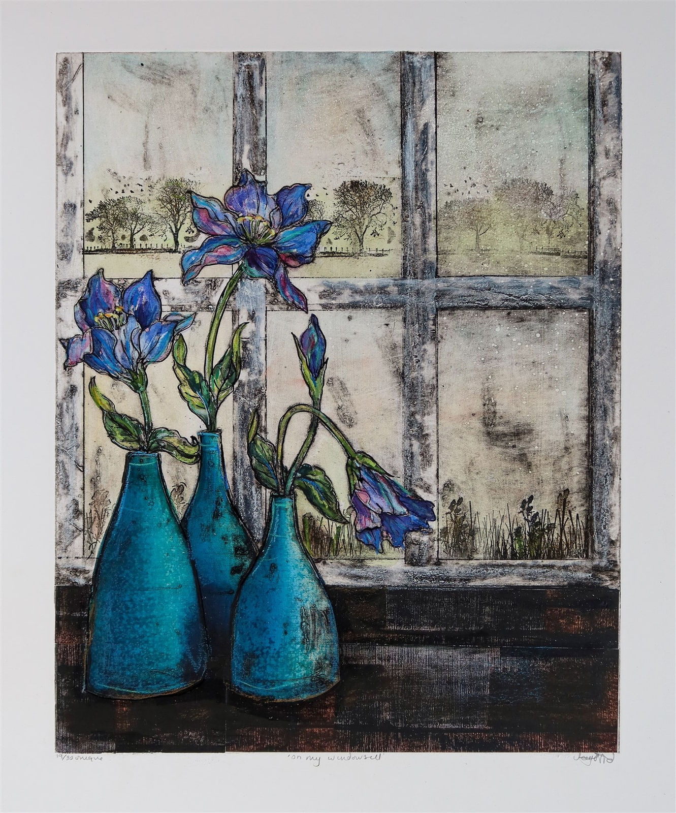 Vicky Oldfield, On my windowsill 20/30