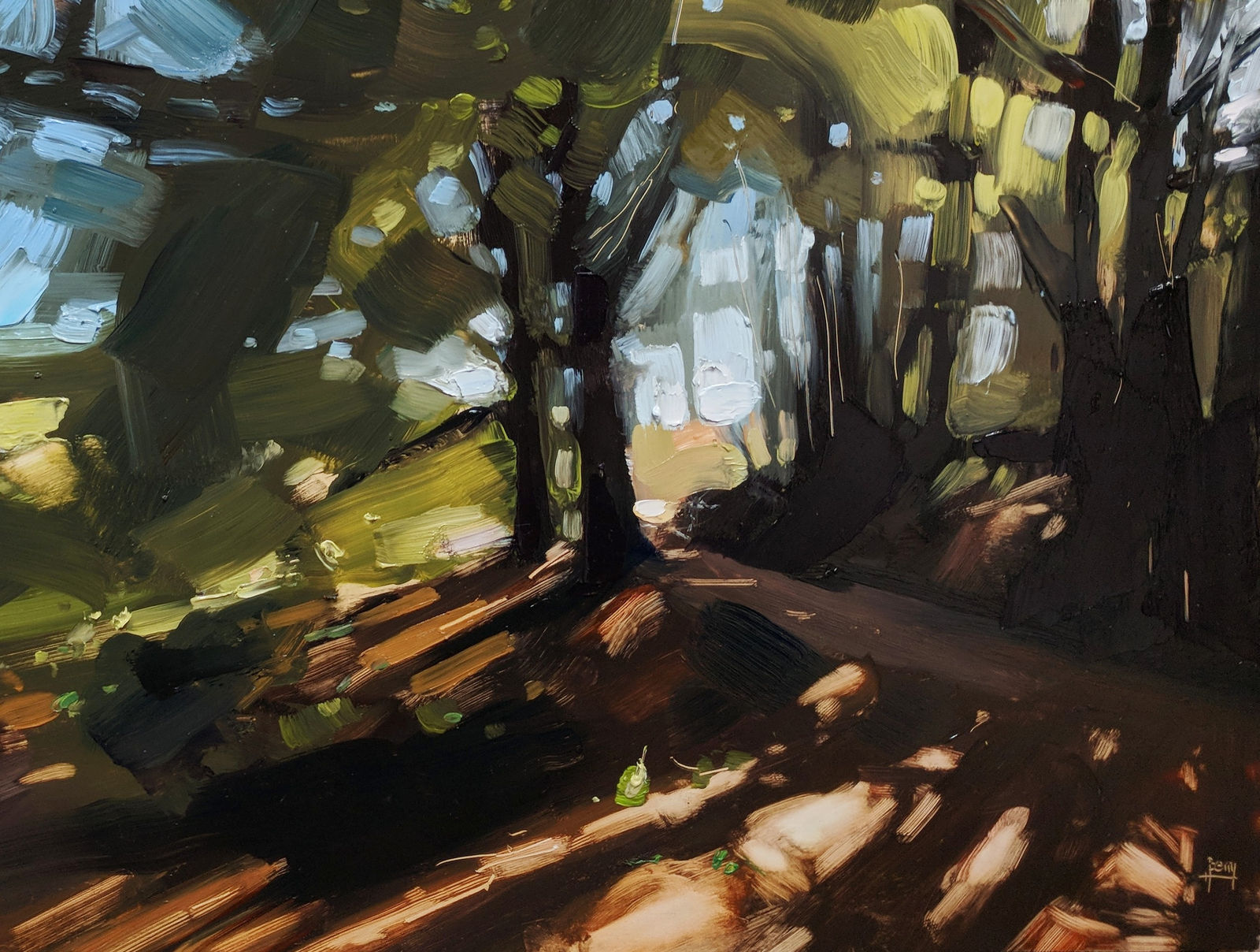 Hester Berry, Wood's Near Robber's Bridge, 2018