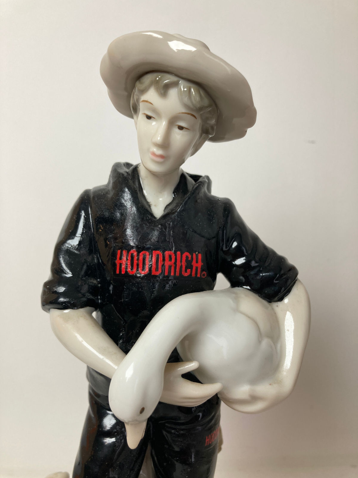 Haus of Lucy, Boy in A Hoodrich Hoodie With Geese