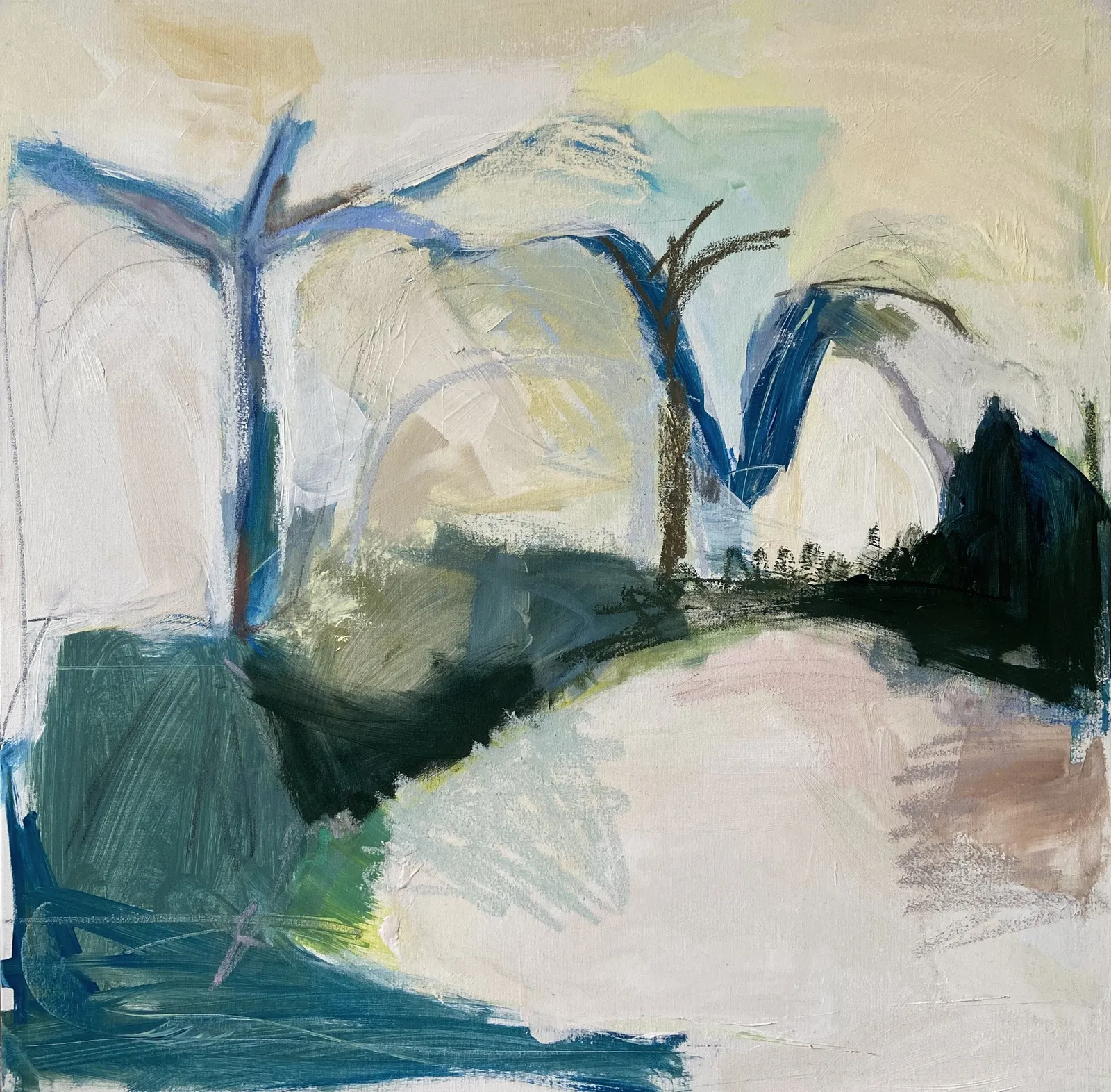 Catherine Warren, Blue Palms