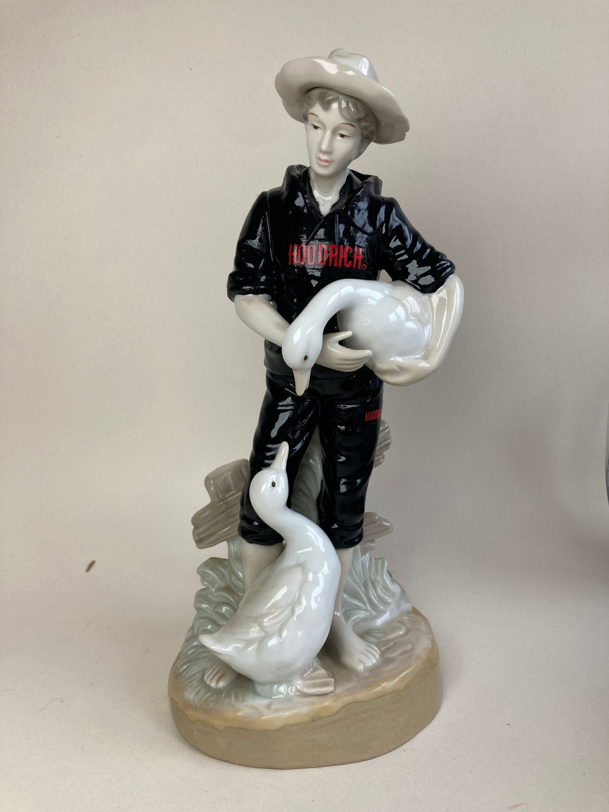 Haus of Lucy, Boy in A Hoodrich Hoodie With Geese