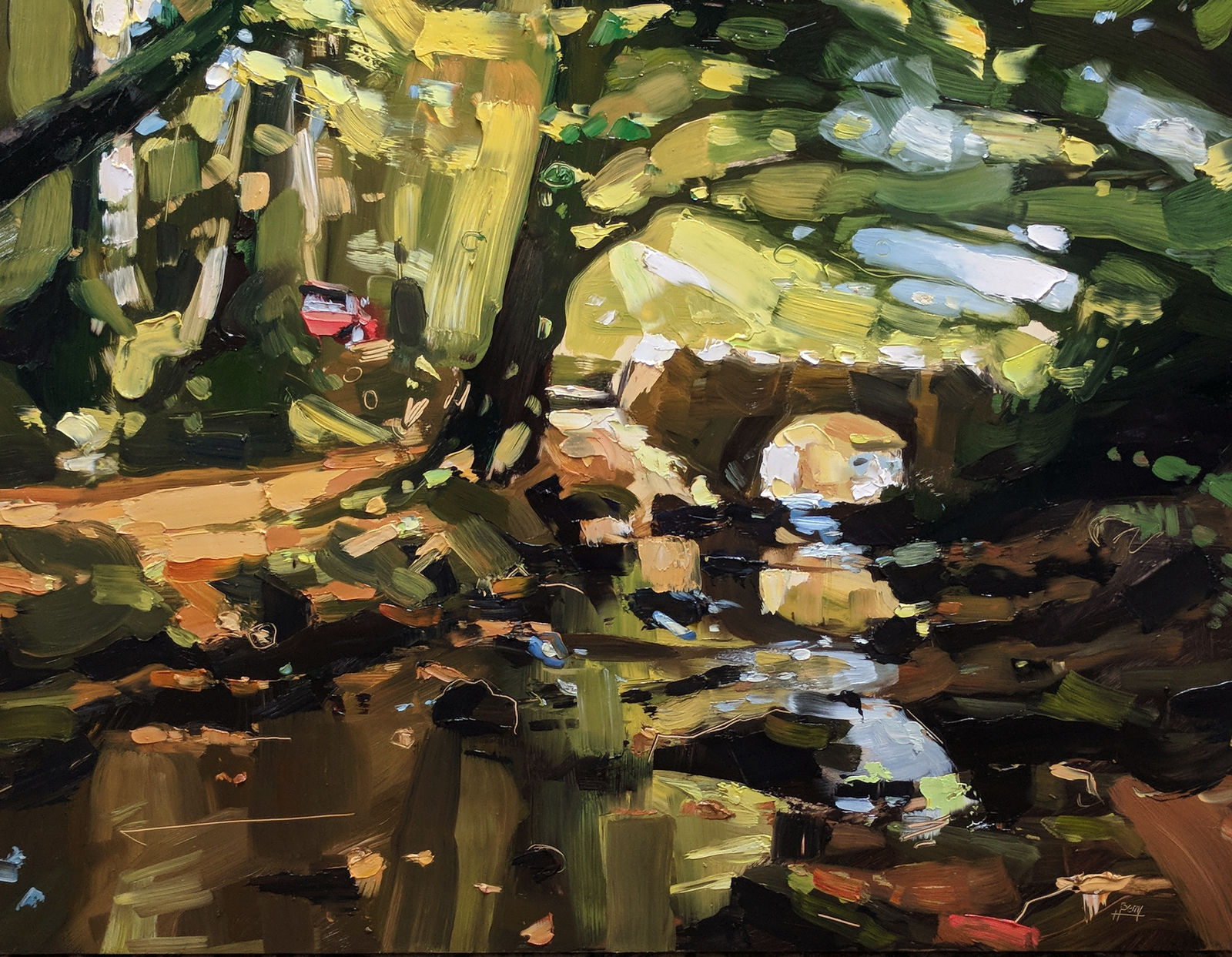 Hester Berry, Robber's Bridge, Exmoor, 2018