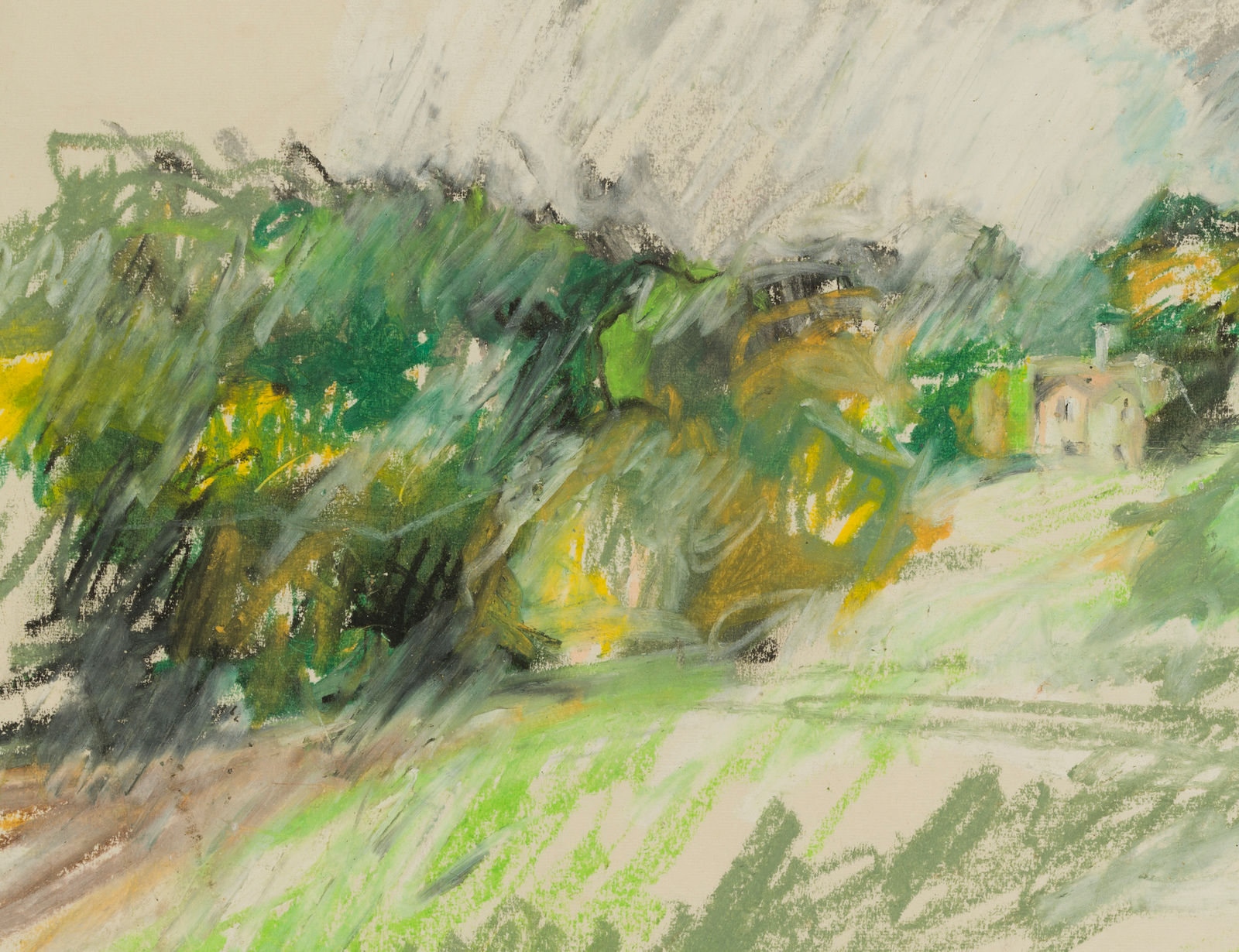 Henry Orlik, SUMMER LANDSCAPE