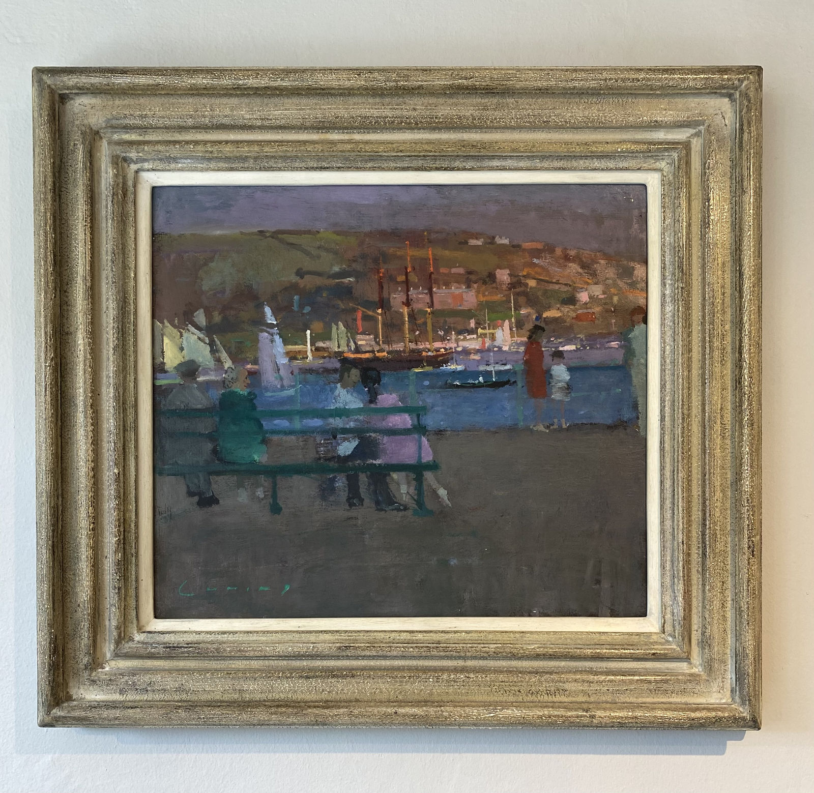 Fred Cuming, R.A., Regatta, Fowey, Cornwall