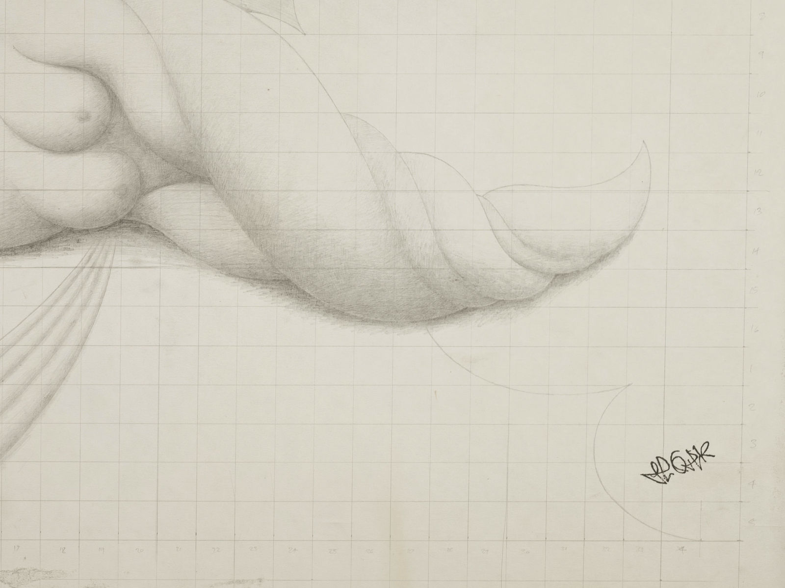 Henry Orlik, RESTING AFTER WORK STUDY, 1974