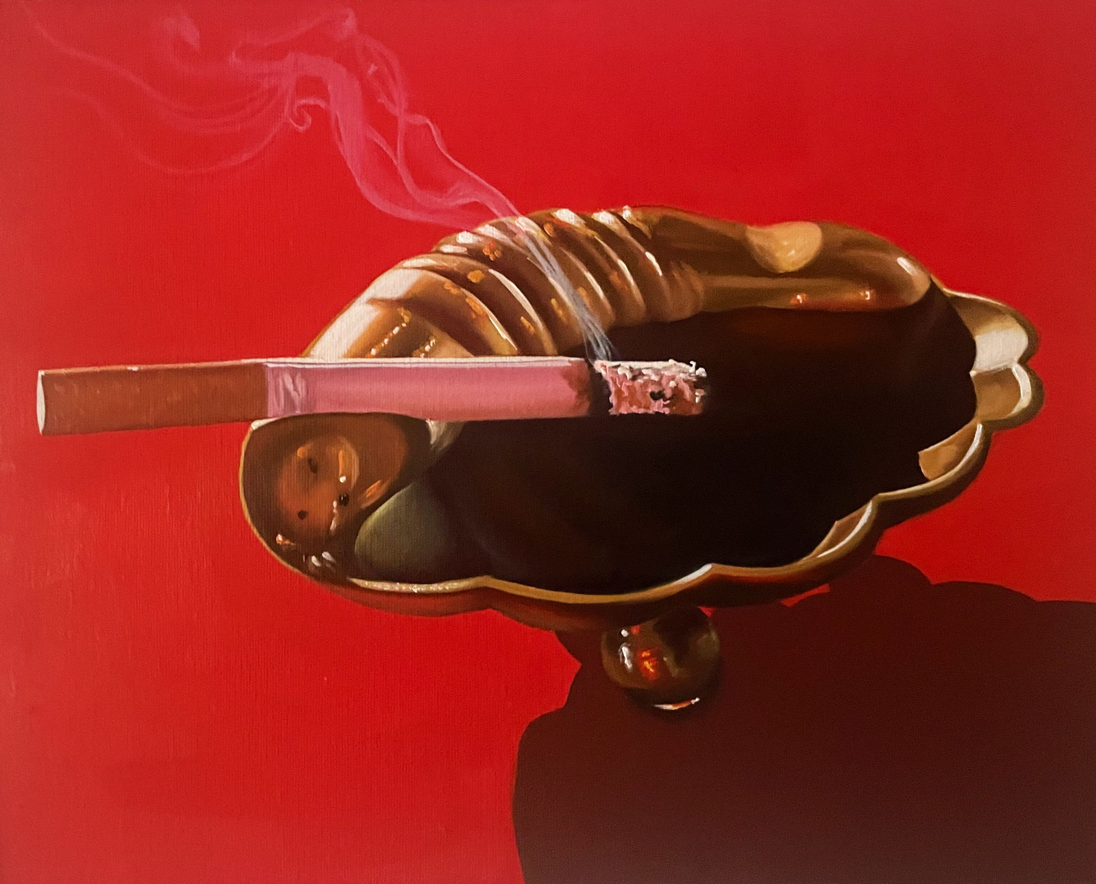 Thérèse Mulgrew, Cigarette II, 2024