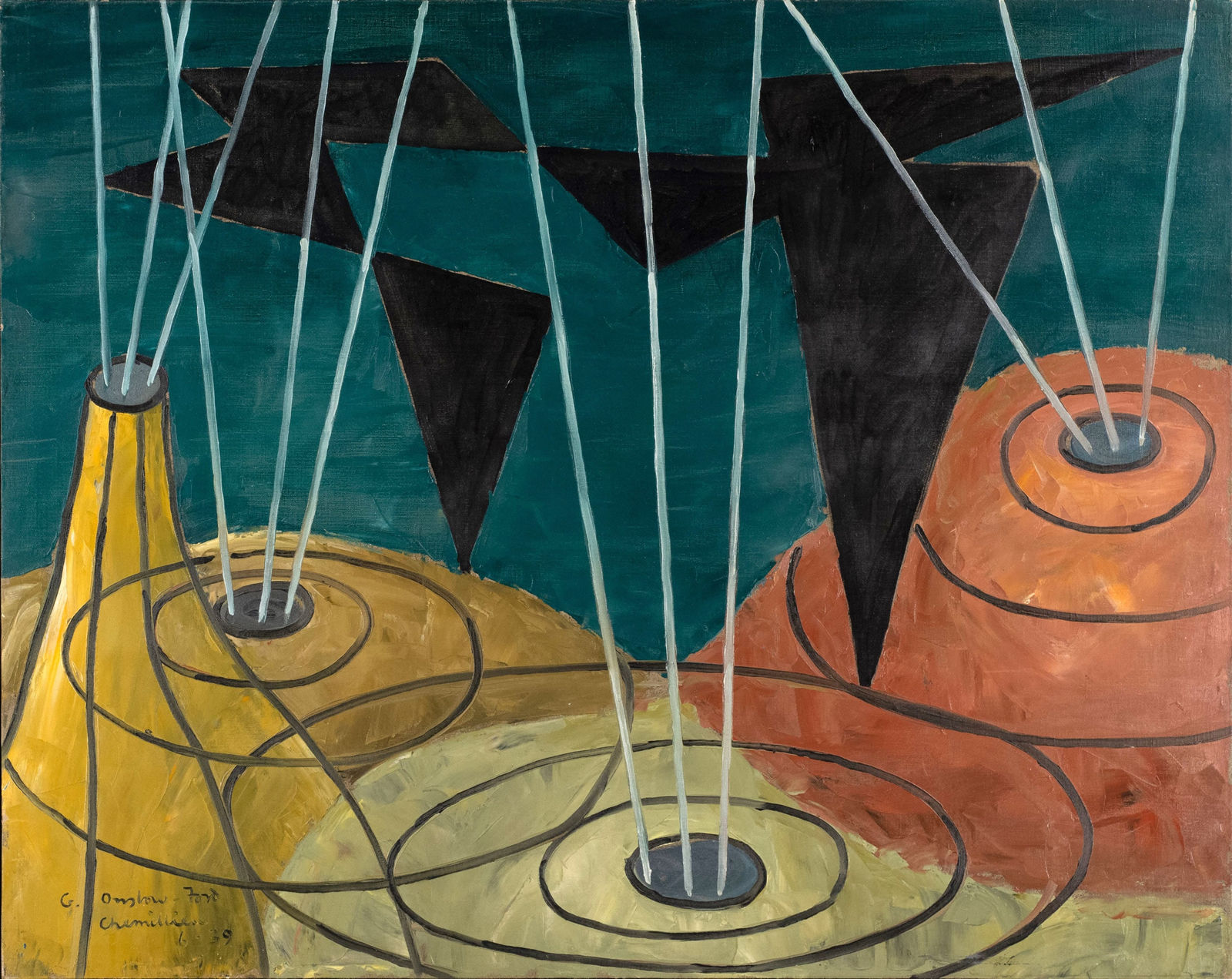 Gordon Onslow Ford, Mountain of Desire, 1939