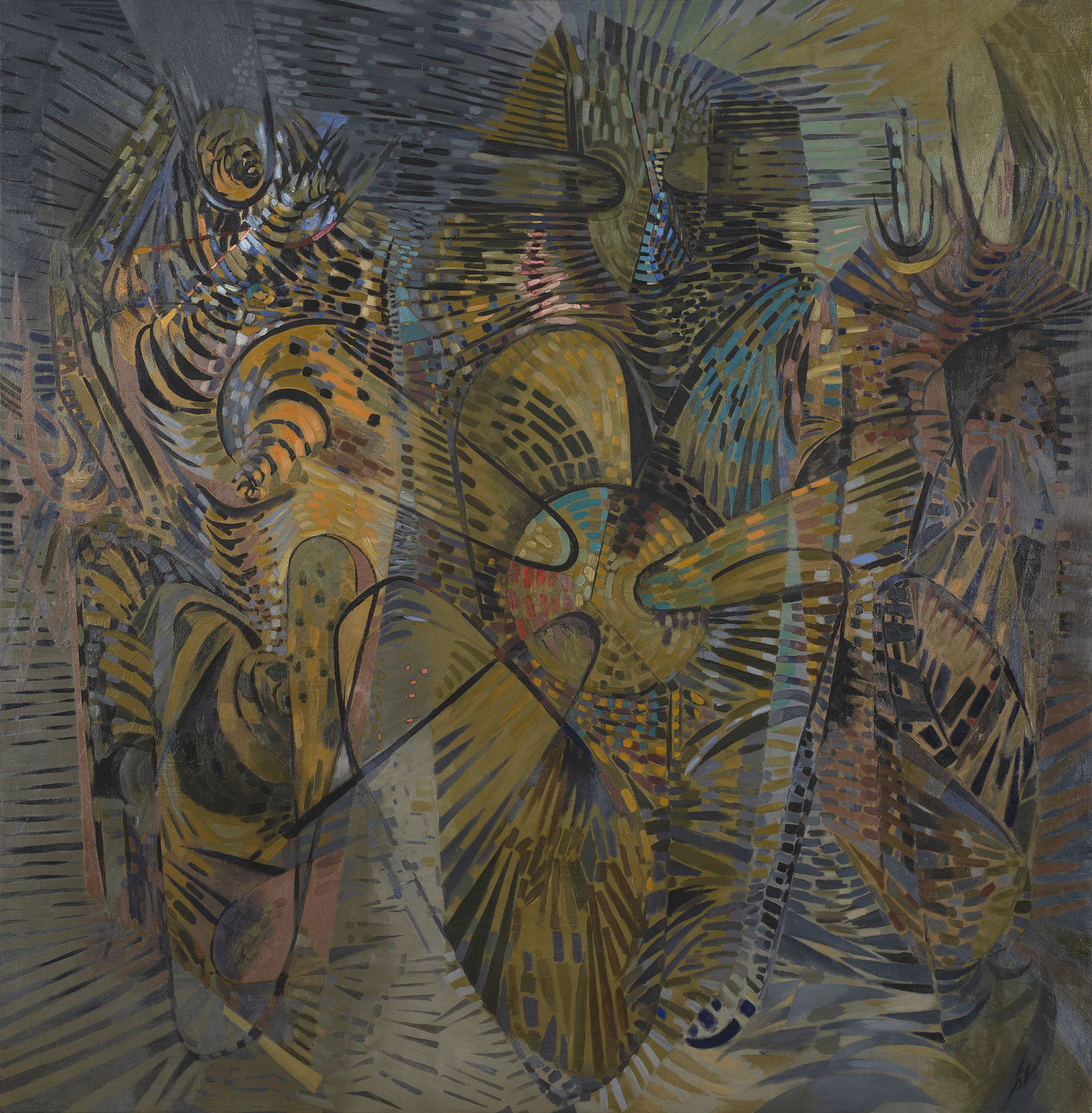 Wolfgang Paalen, Les Cosmogones, 1944