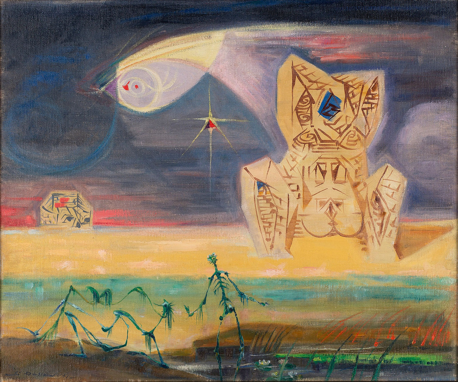 Andre Masson, Paysage matriarcal, 1941