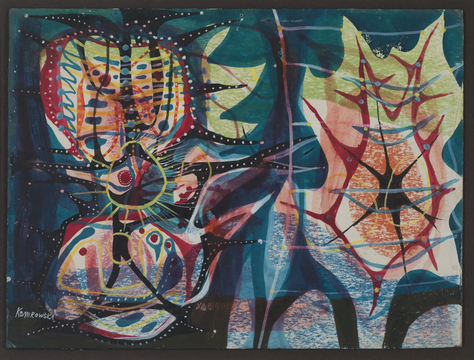 Gerome Kamrowski, Untitled, c. 1945