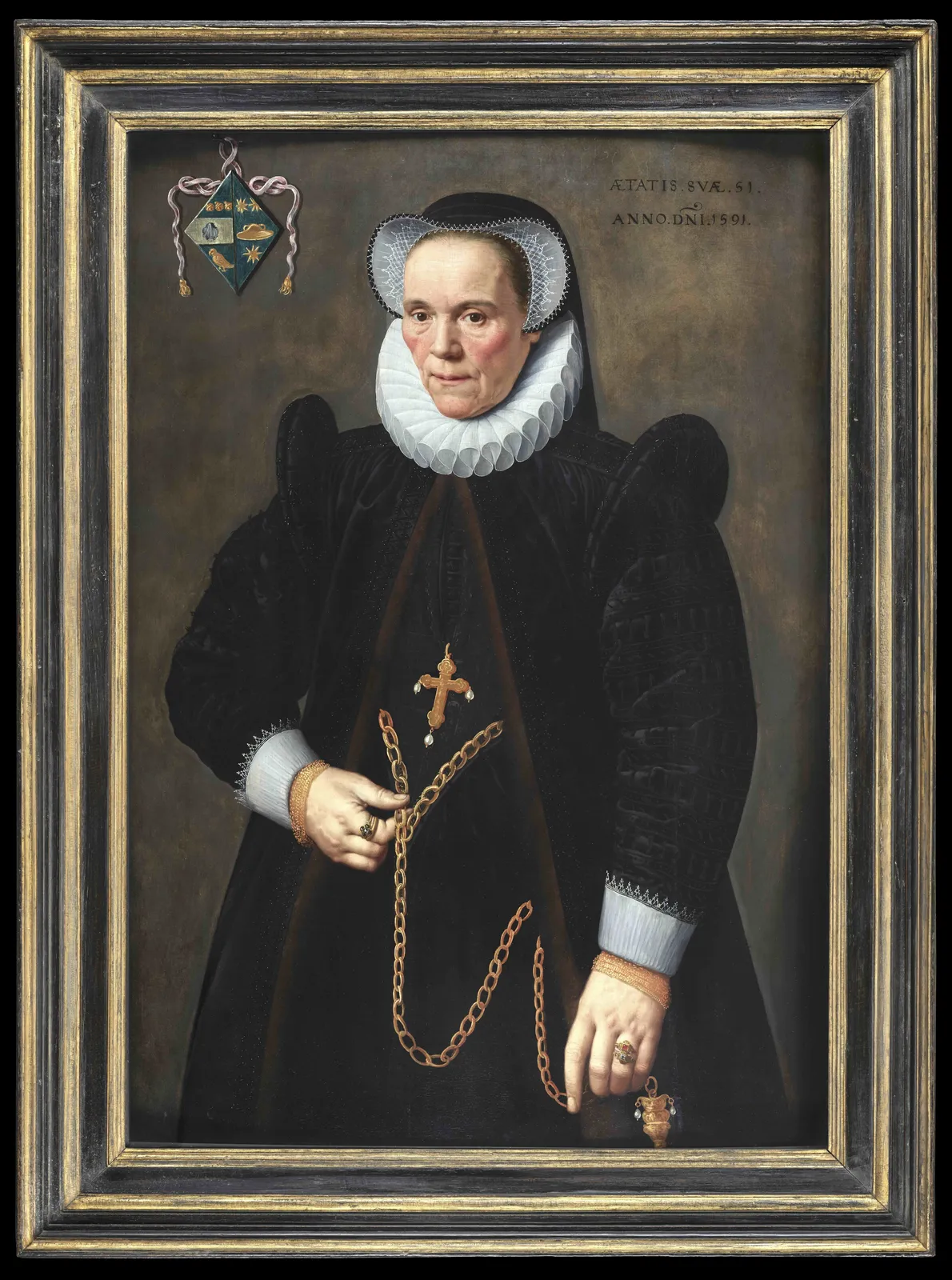 Frans Pourbus the Younger (1569 - 1622), Caterine van Damme (1540 – 1622)