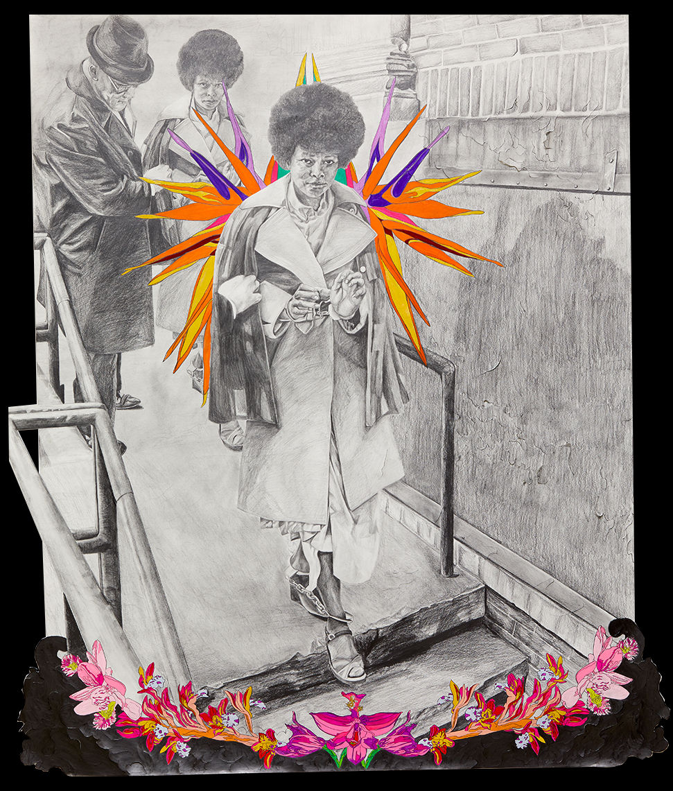 Oasa DuVerney, Assata Shakur as Queen Nzinga of Ndongo Preparing for Ascent, 2023