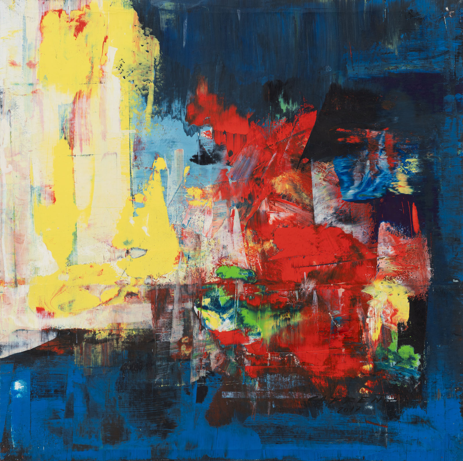 Antonio Carreño, Allegorical Night, 2017