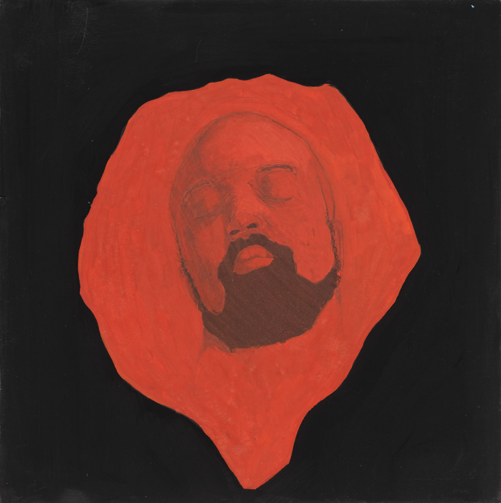 Darryl Keith Babatunde Smith, Head of a Red-figure vase, 2022