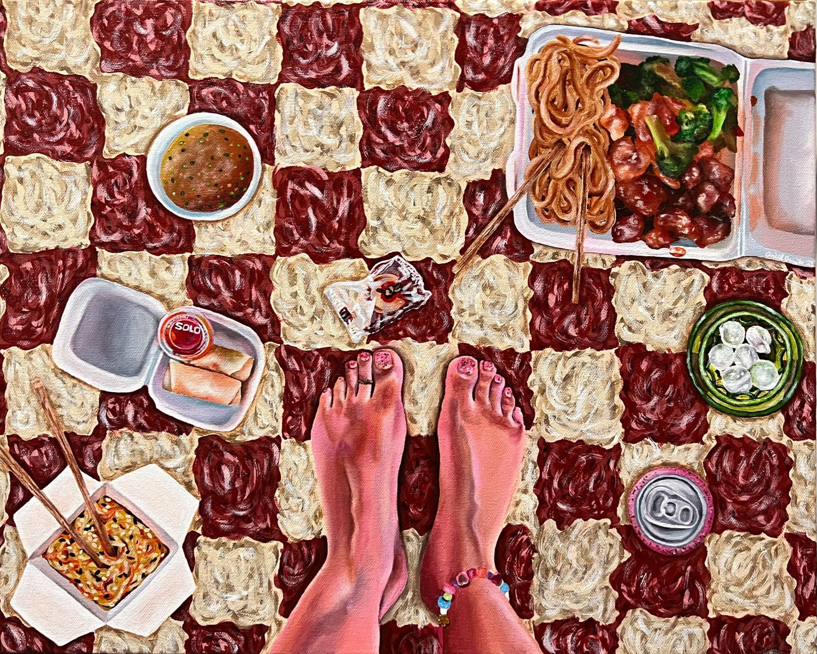 Ariel Dannielle, Girl Dinner, 2024