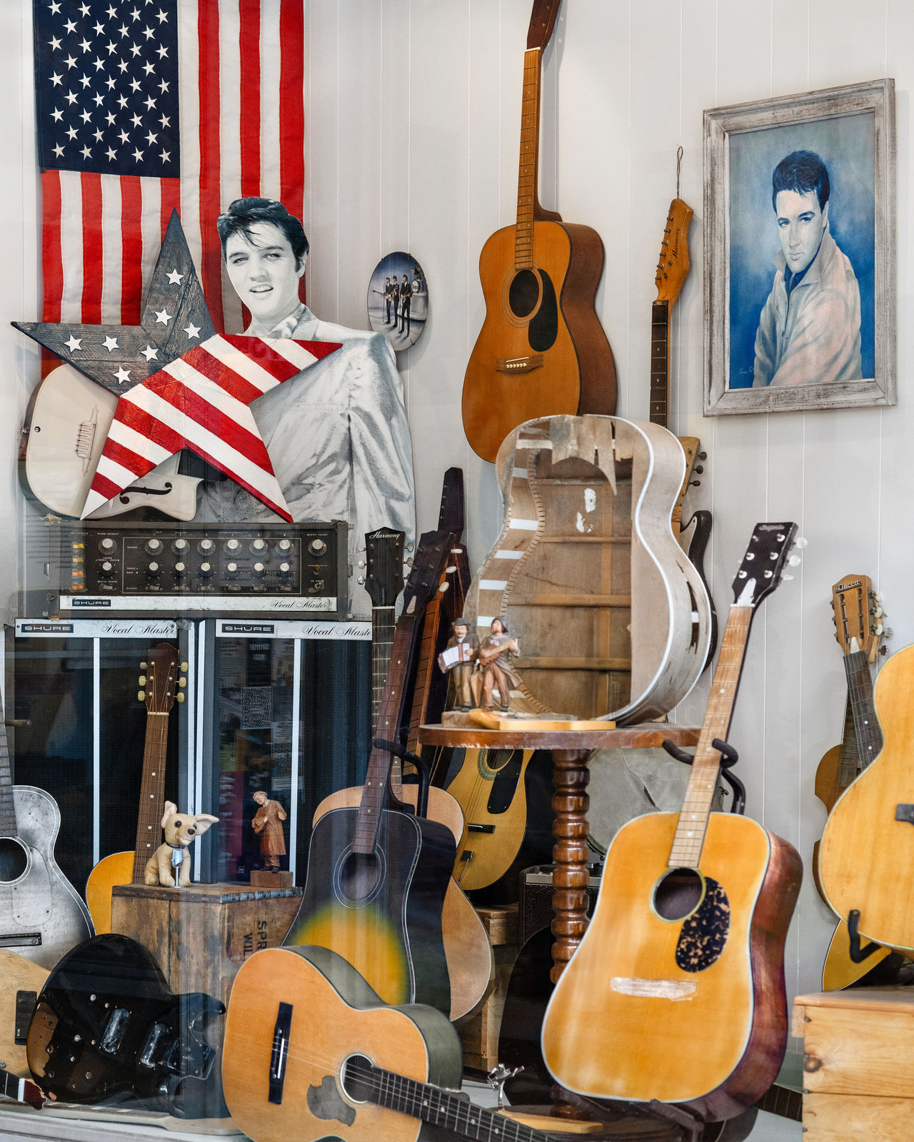 Anastasia Samoylova, Guitar Shop, Westerly, RI (from the Atlantic Coast series), 2024