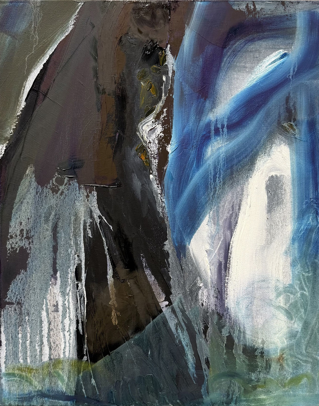 Ali Saif, Behind the Waterfall III, 2025