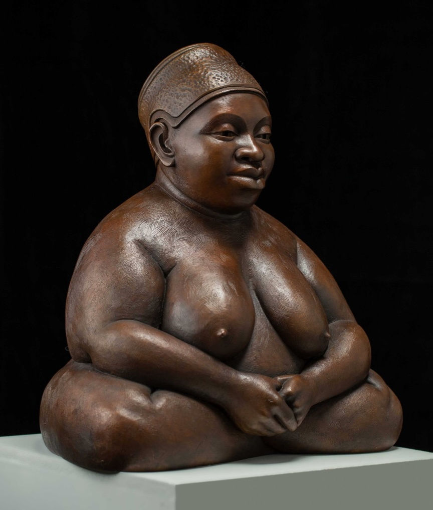 Charles Stinson, Ife Buddha (19"), 2004