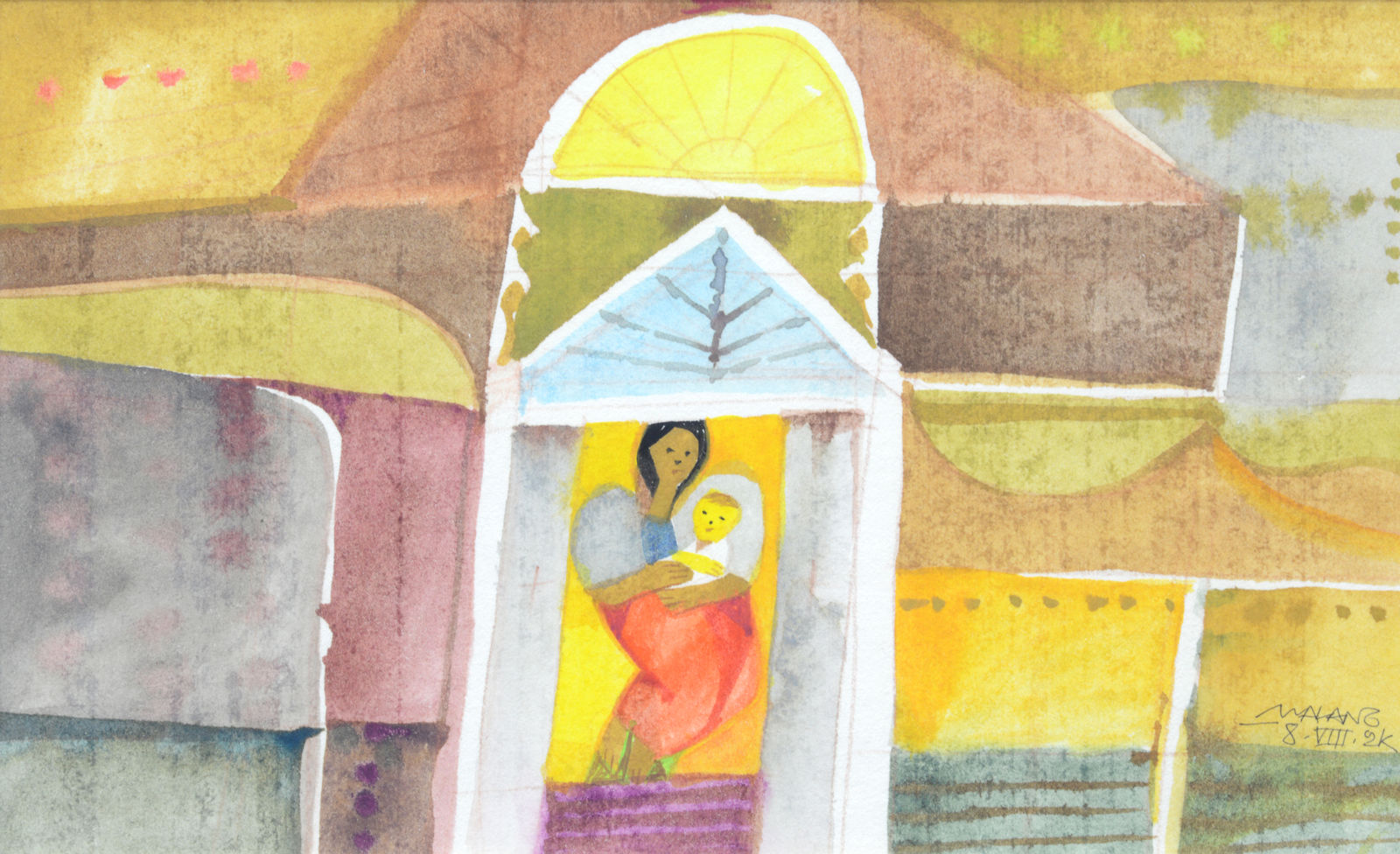 Mauro Malang Santos, Mother & Child, 2000