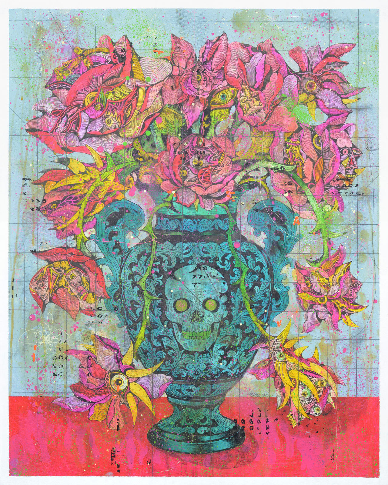 Epjey Pacheco, POISON BLOOMS REDUX MMXXVI, 2026