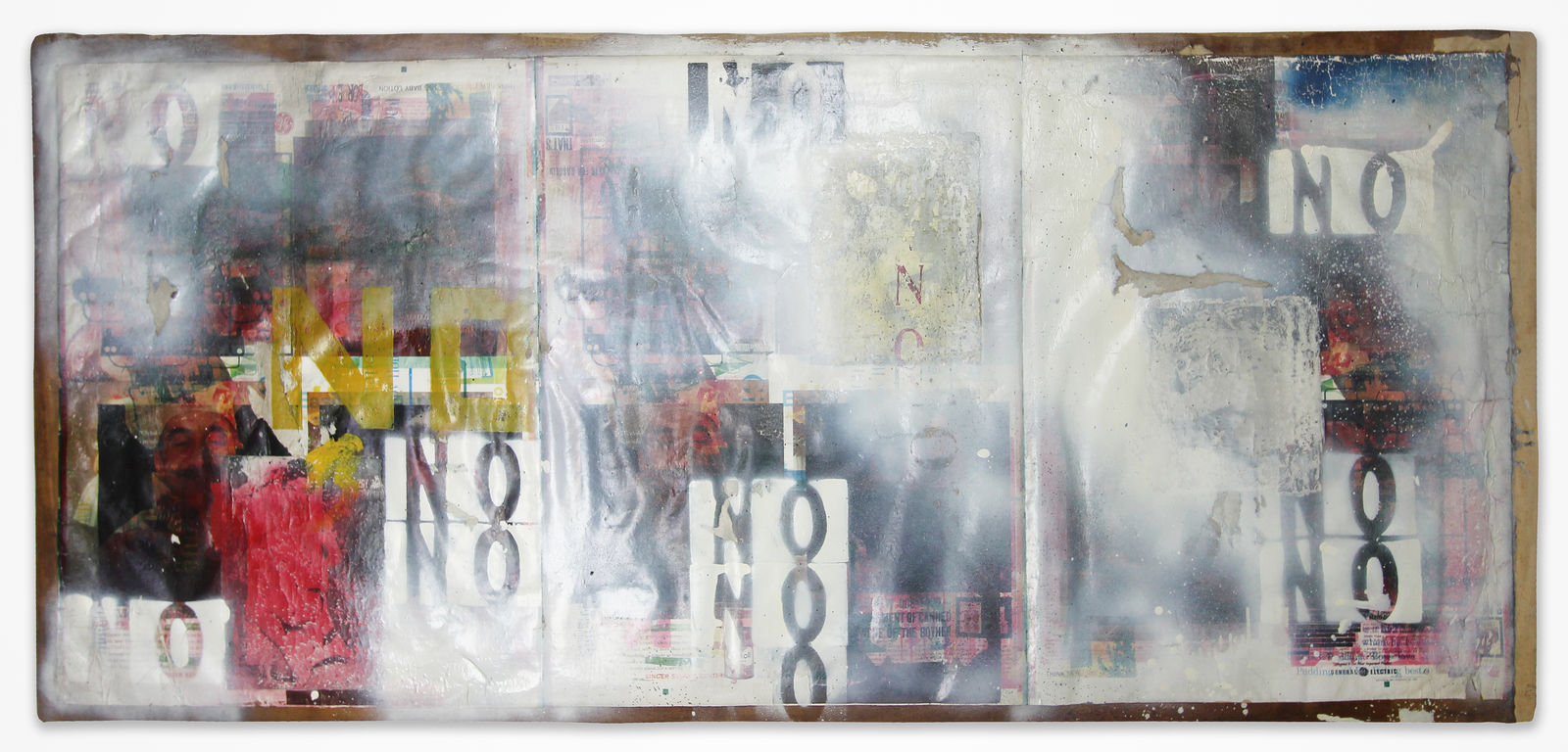 Painting from the 1960s by Boris Lurie