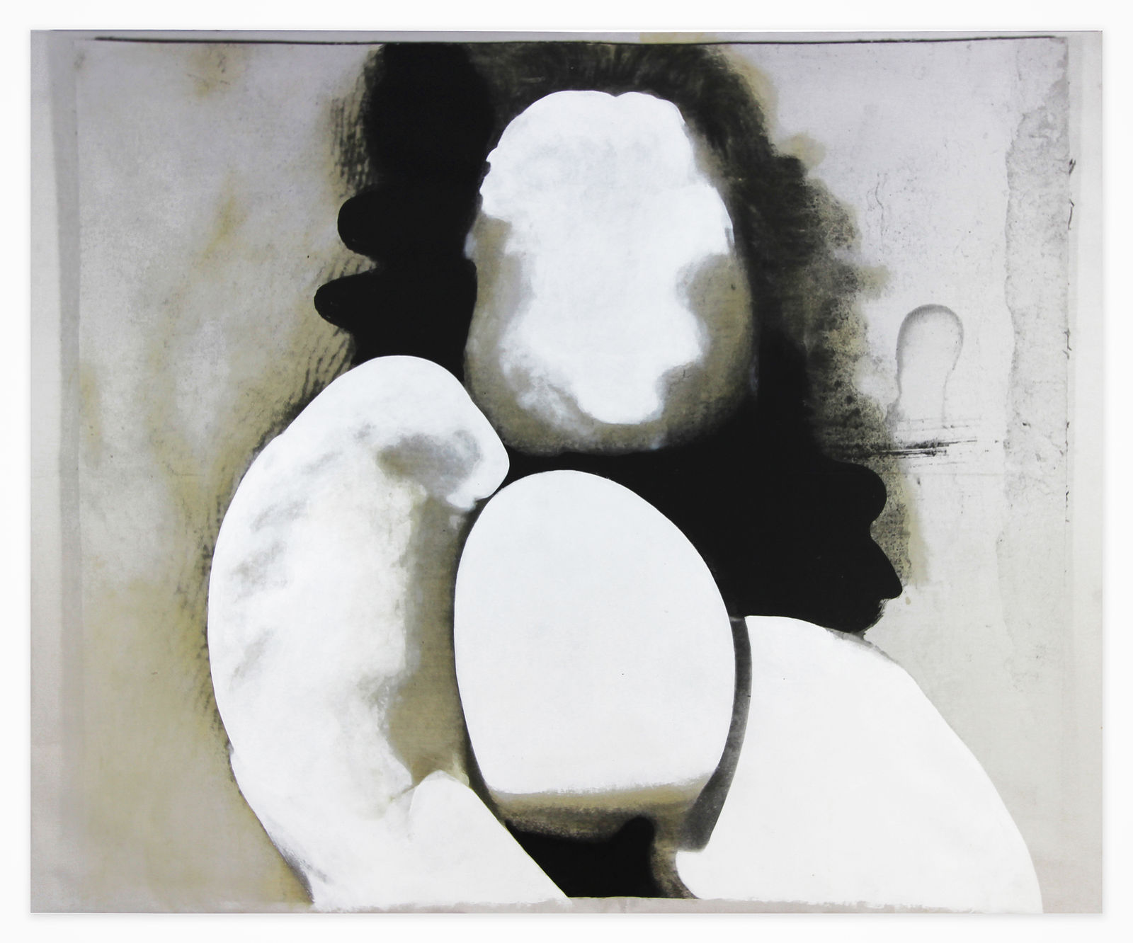 Painting from the 1960s by Boris Lurie