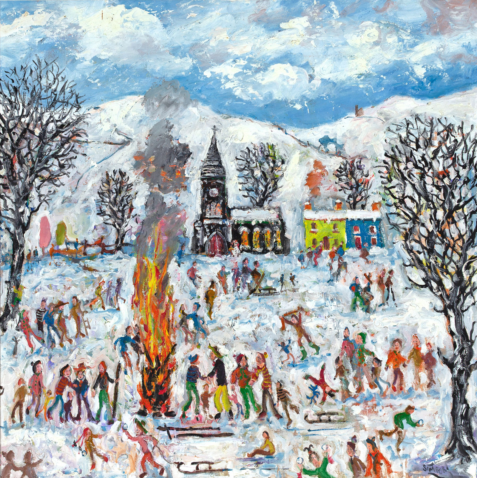 Simeon Stafford, Christmas Day, Cornwall