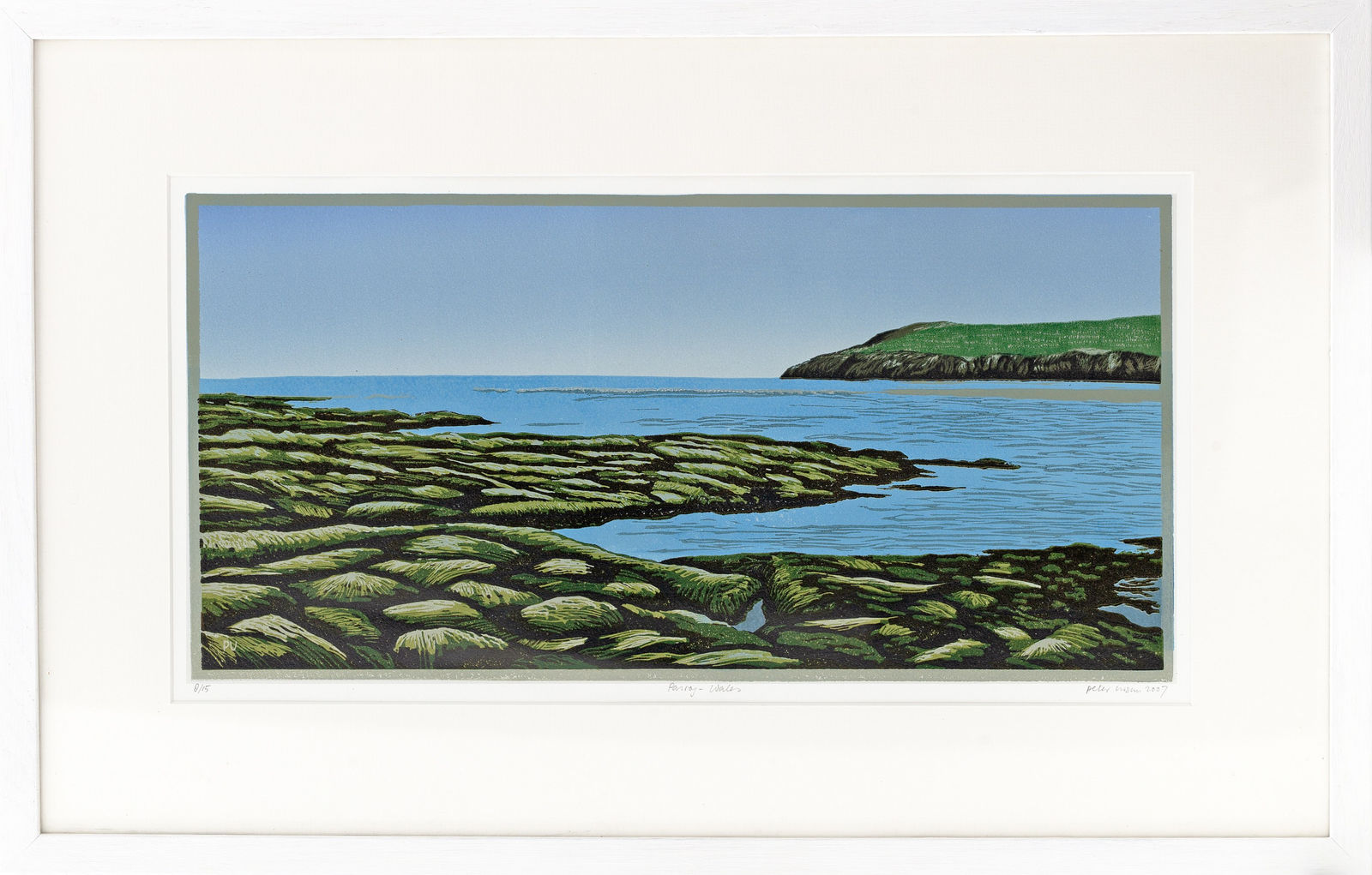 Peter Ursem, The Sea at Parrog, Wales