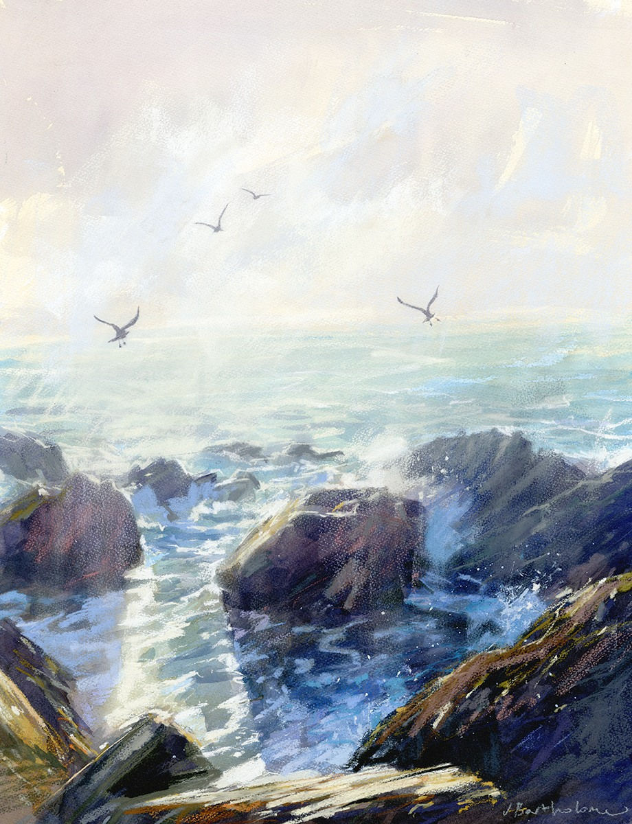 James Bartholomew, Gulls at Sunset