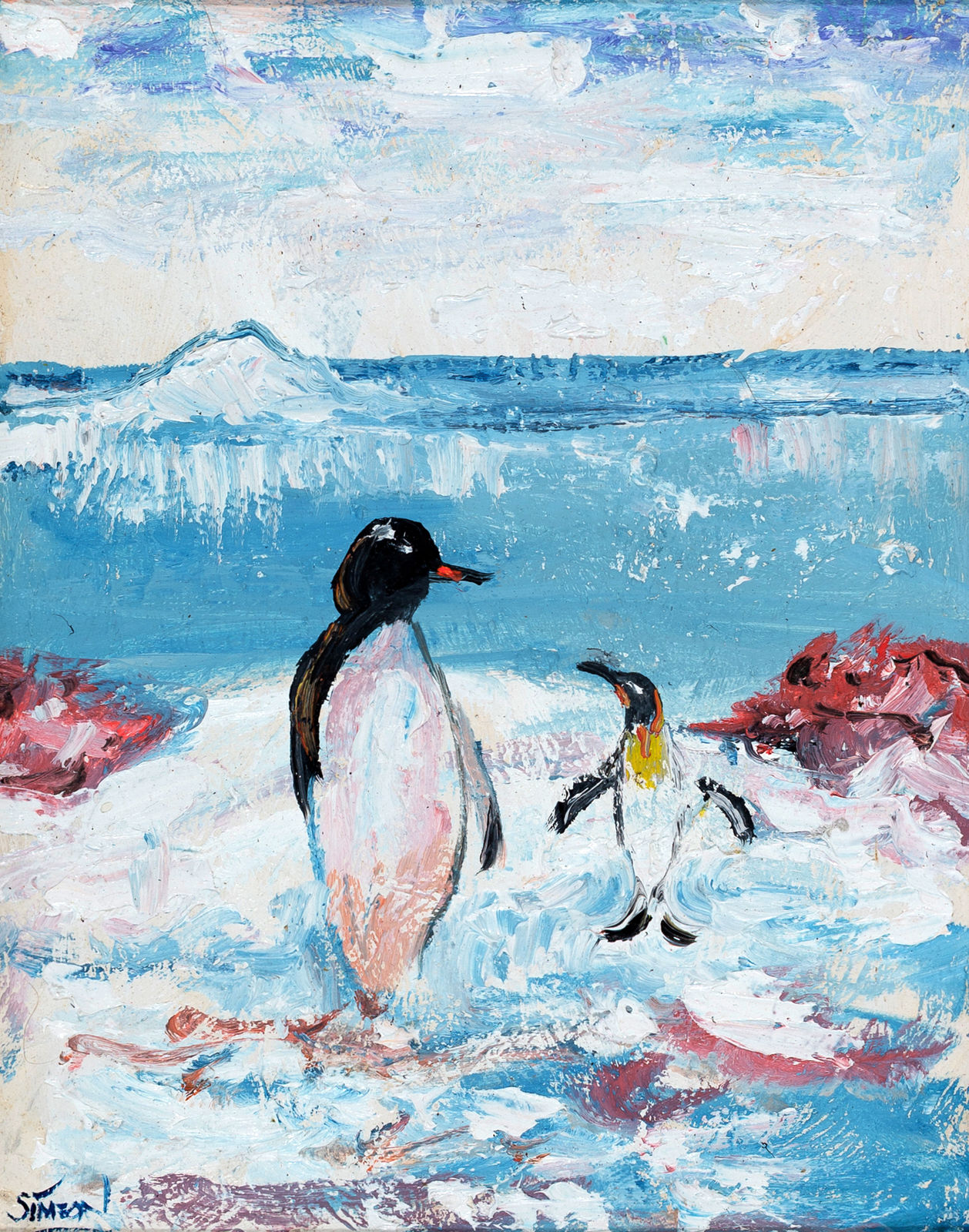 Simeon Stafford, Two Penguins