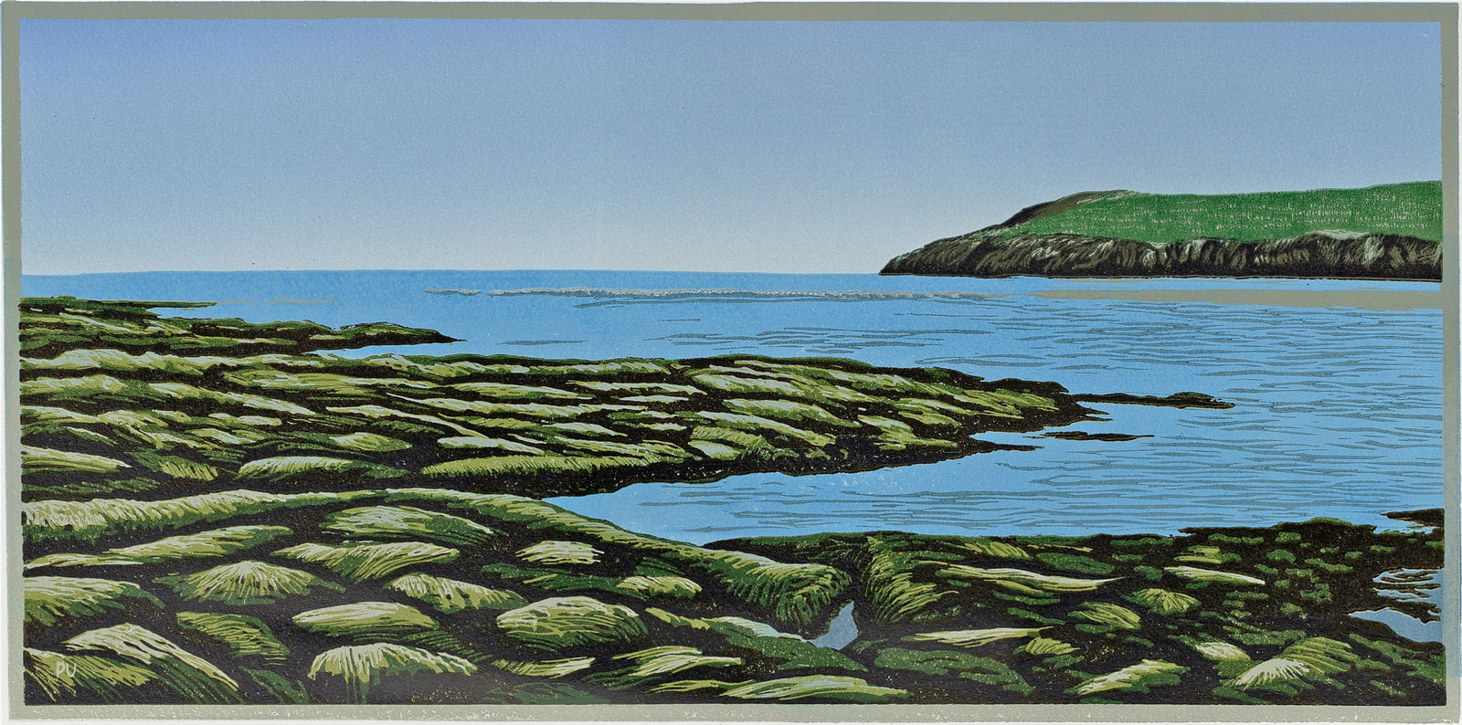 Peter Ursem, The Sea at Parrog, Wales
