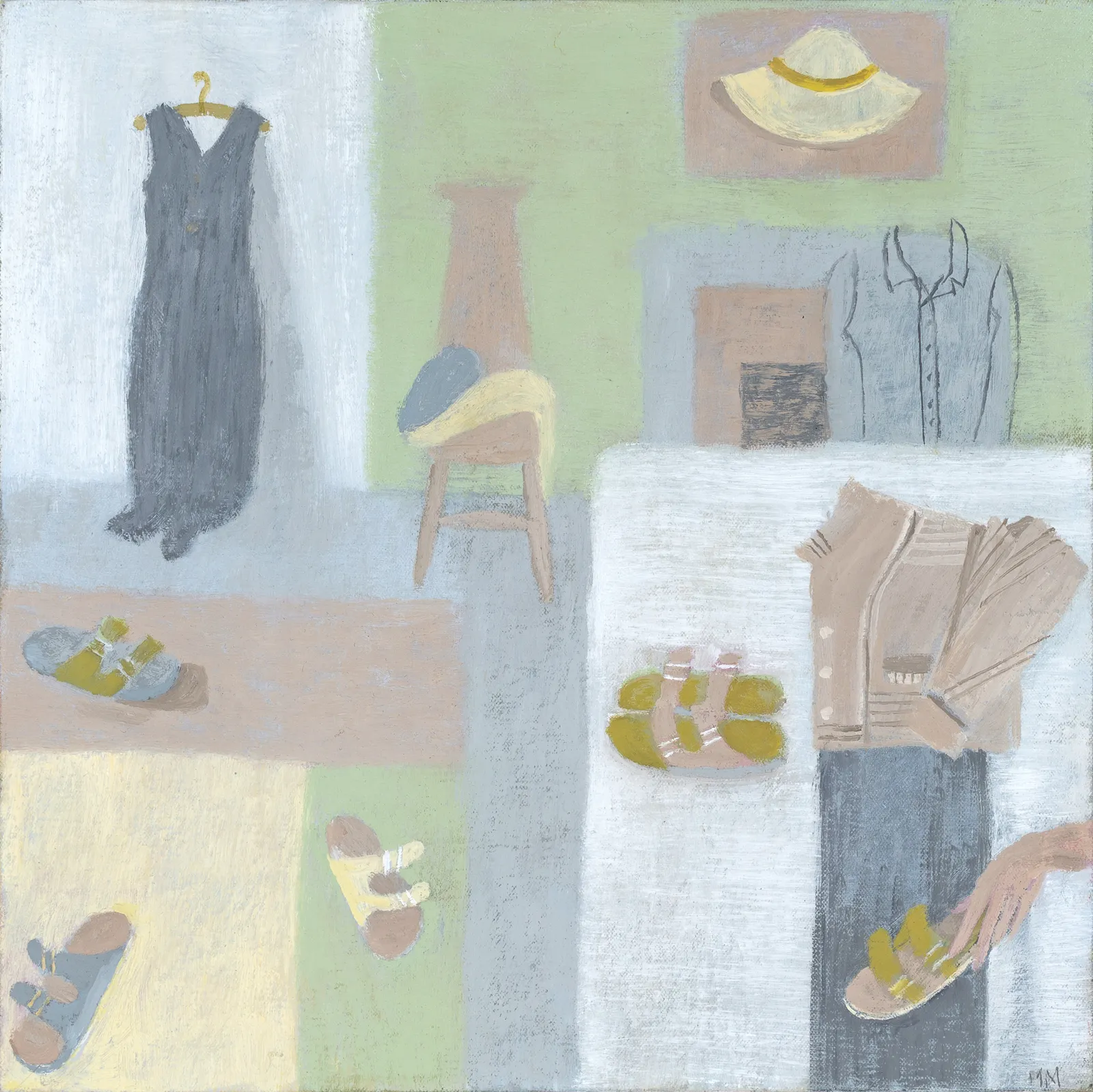 Mary Mabbutt, Bedroom I (May)