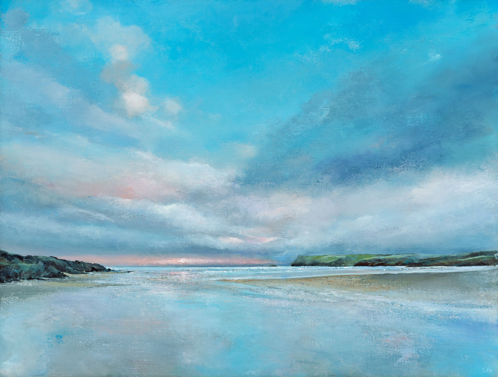 Suki Wapshott, Pentire Beneath The Clouds