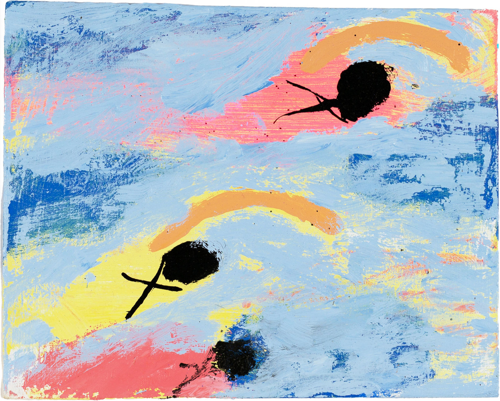 Elaine Turnbull, Three Swimming with the Tide