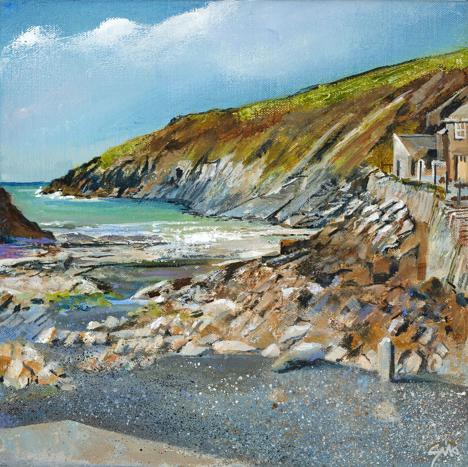 Suki - Prints, Yellow Door, Port Quin