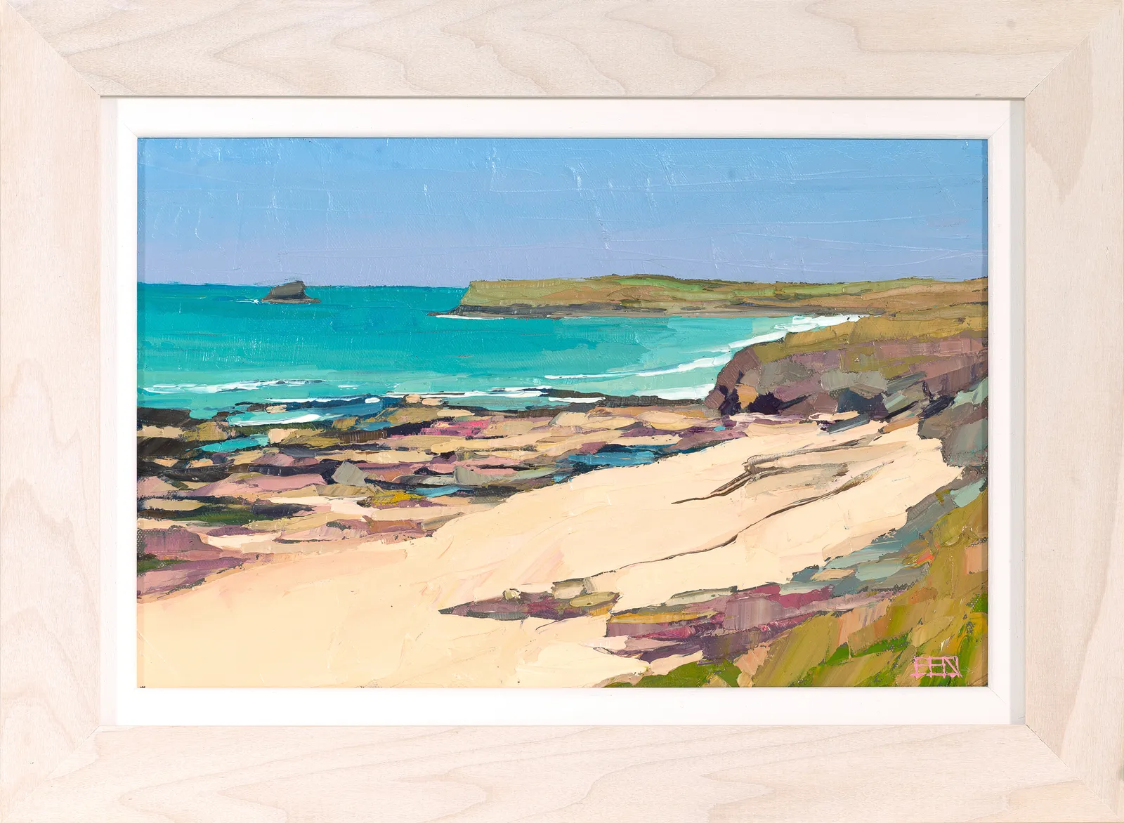 Ben Taffinder, Turquoise And Pink, Polzeath