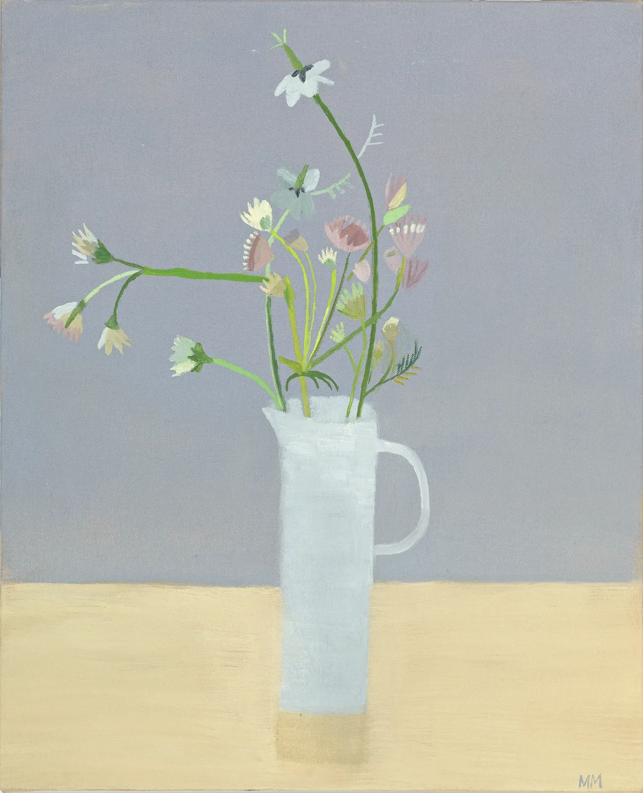 Mary Mabbutt, Astrantia with Love in a Mist