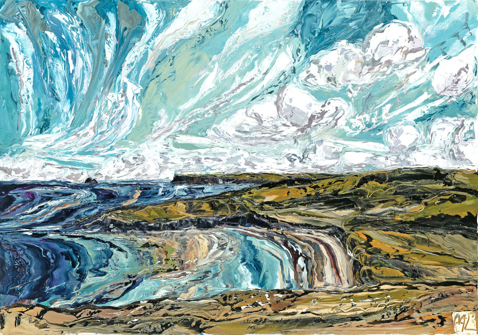 Max Leuchars, Parting Clouds Over Polzeath