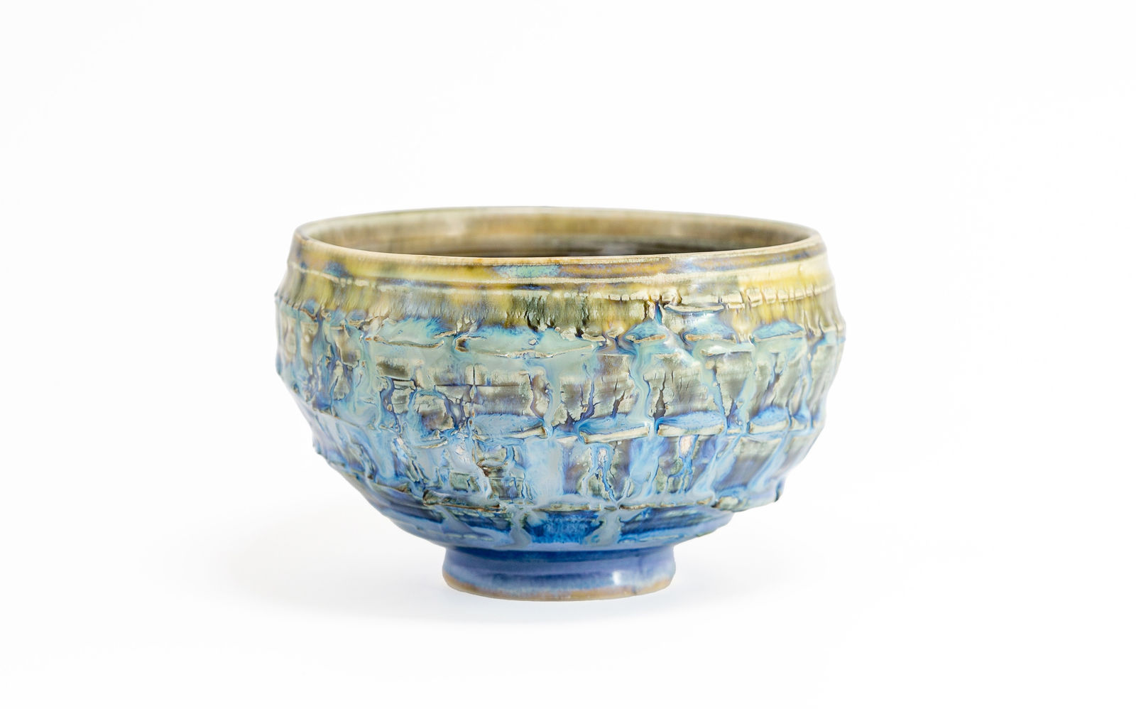 Hugh West, Glazed Crackled Bowl