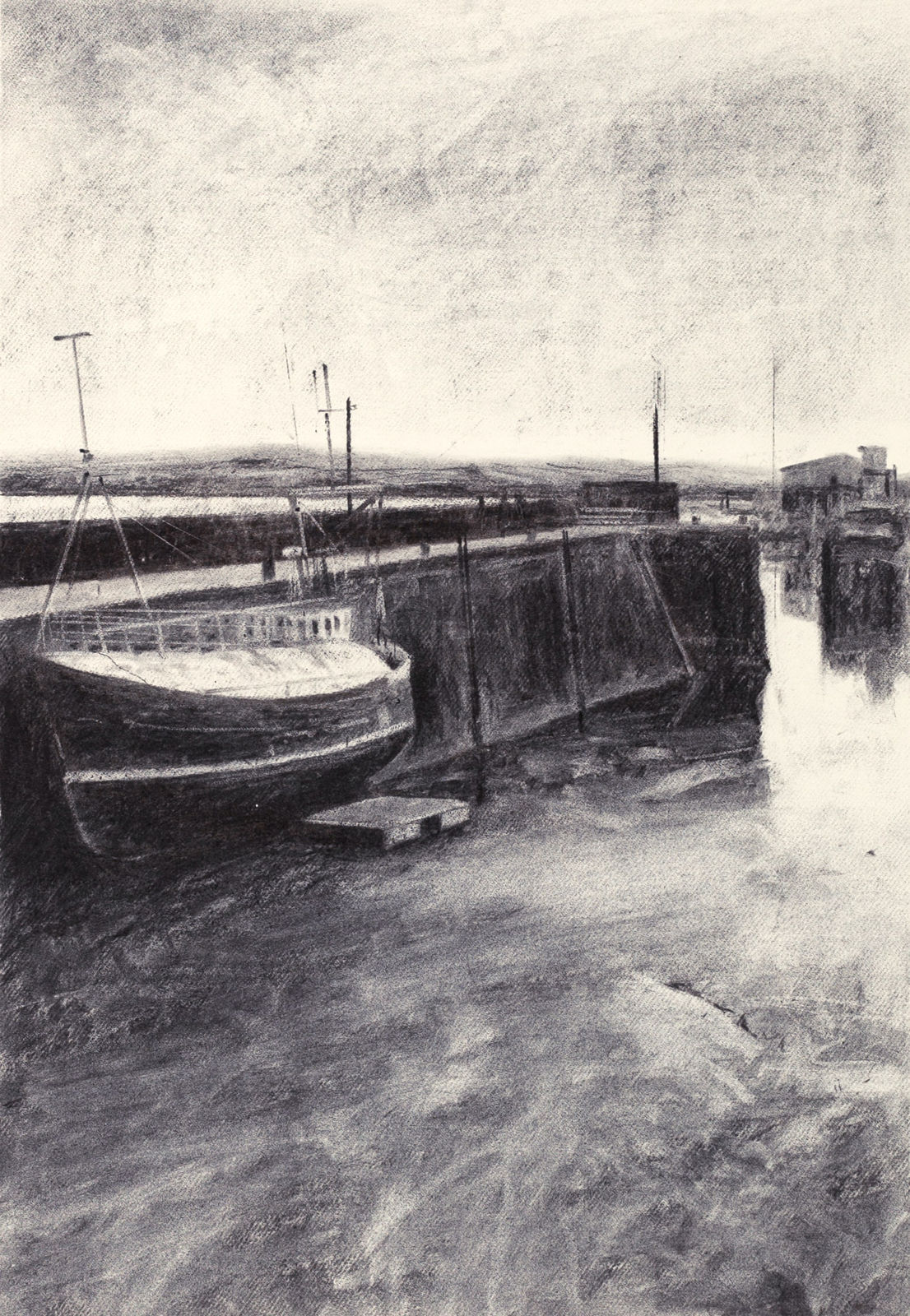 Andrew Barrowman, Moored Up in Padstow, Winter