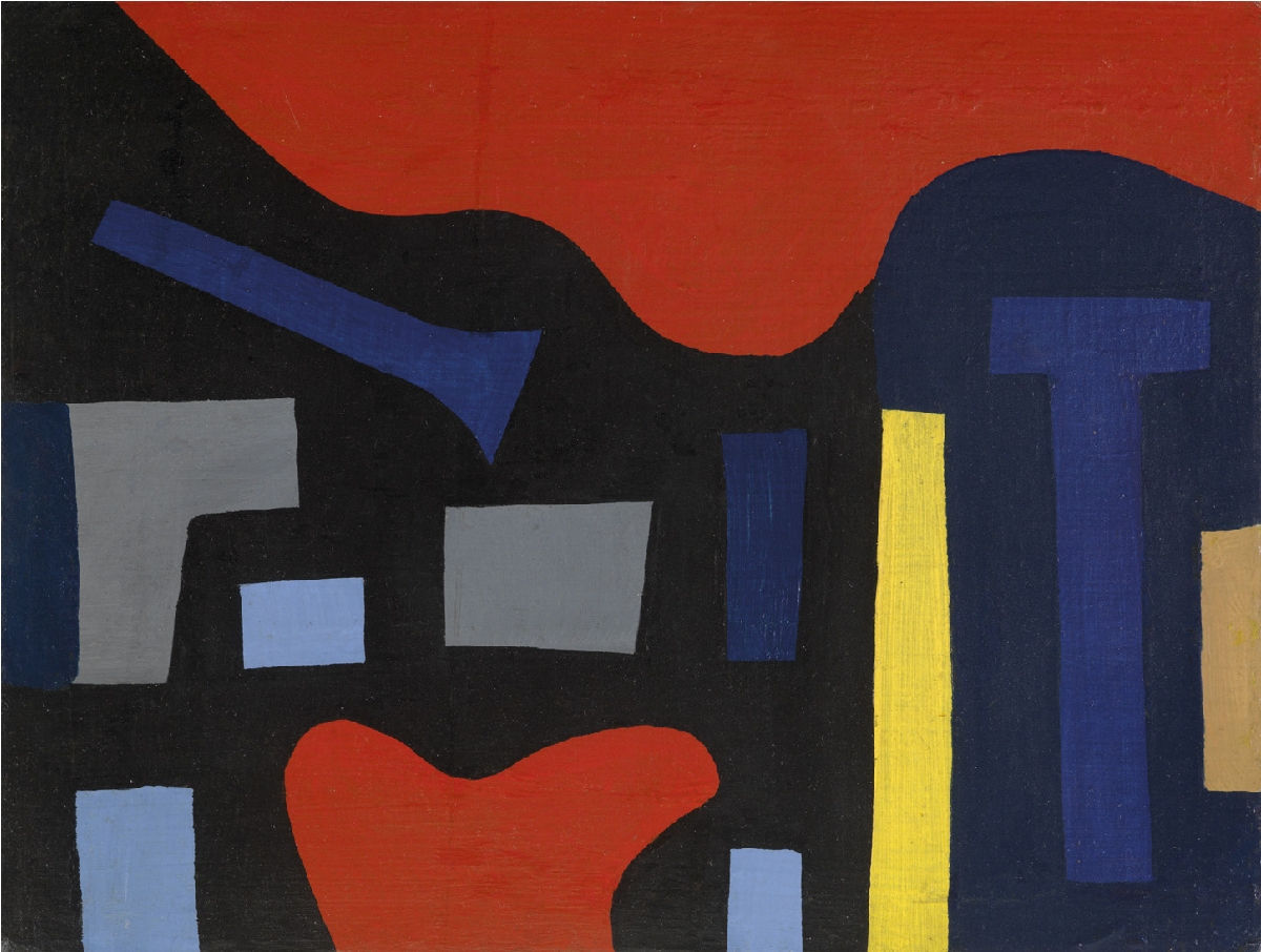 Caziel, WC230 - Composition no. 25, c. 1951