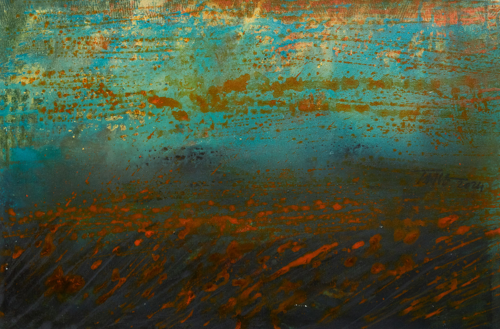 Ca Lê Thắng, Beneath Deep Rivers, Field Submerged (Đồng Chìm Đáy Nước) #9, 2024