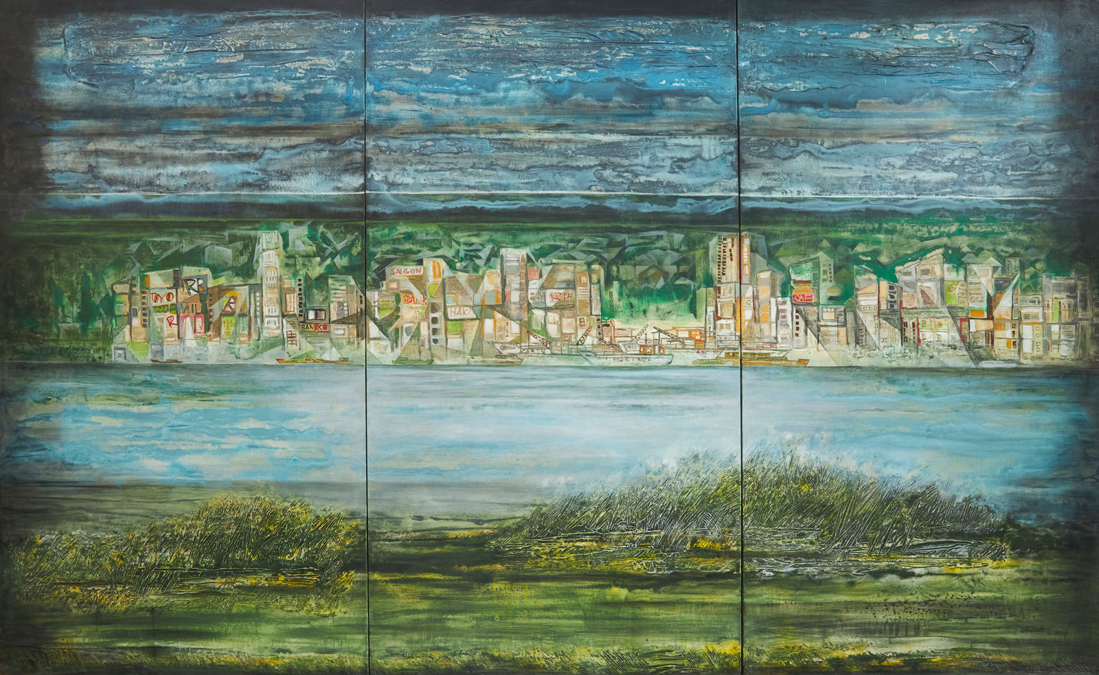 Ca Lê Thắng, Saigon River (Sông Sài Gòn), 2014